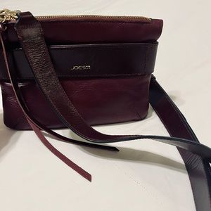 Joes burgundy shoulder bag
